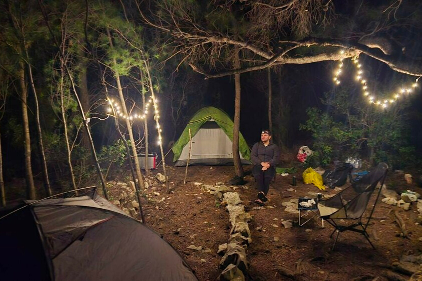 kamp na obali jadranskog mora moto tura podmladak Mihajlo P.